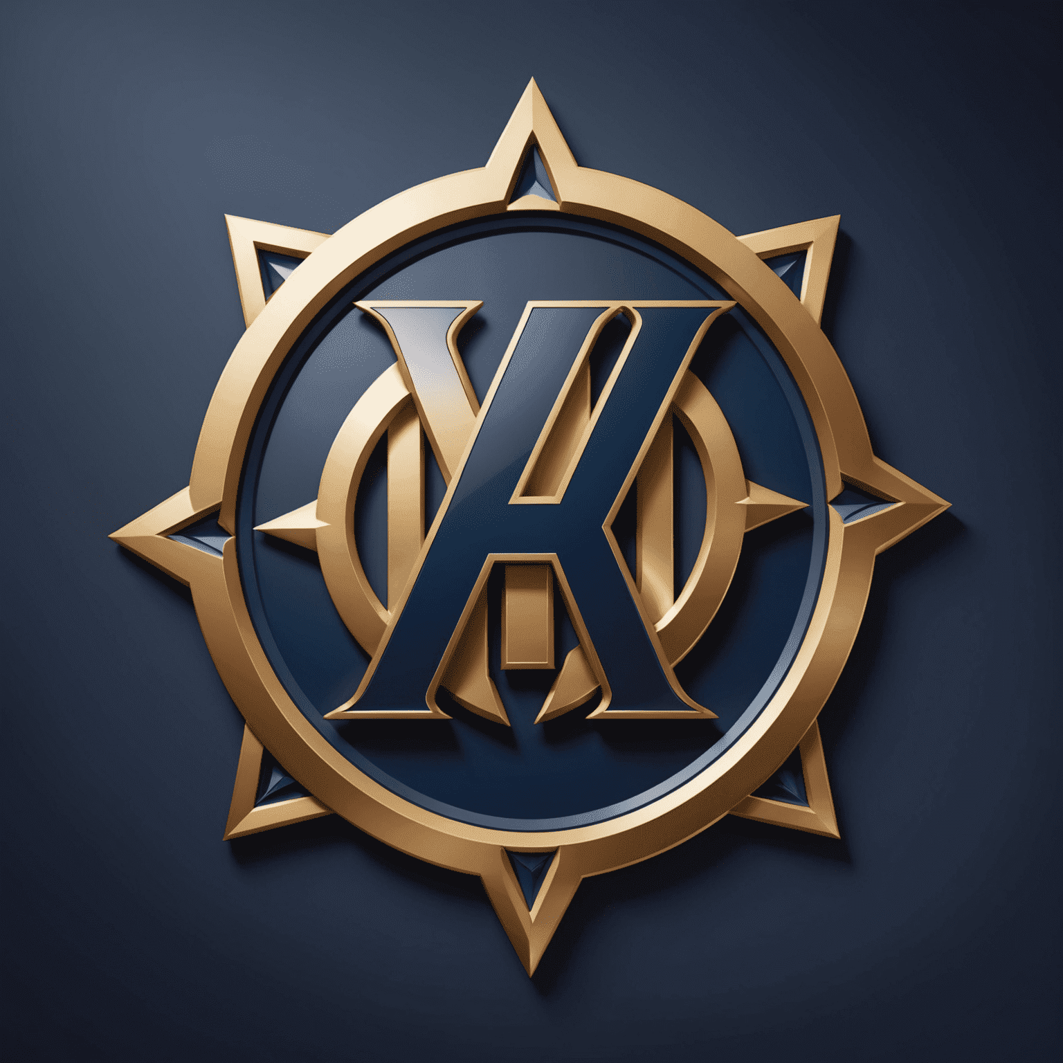 Hancock Whitney Logo - A stylized 'HW' monogram in navy blue with a subtle gradient, representing the fusion of traditional banking and modern superhero themes
