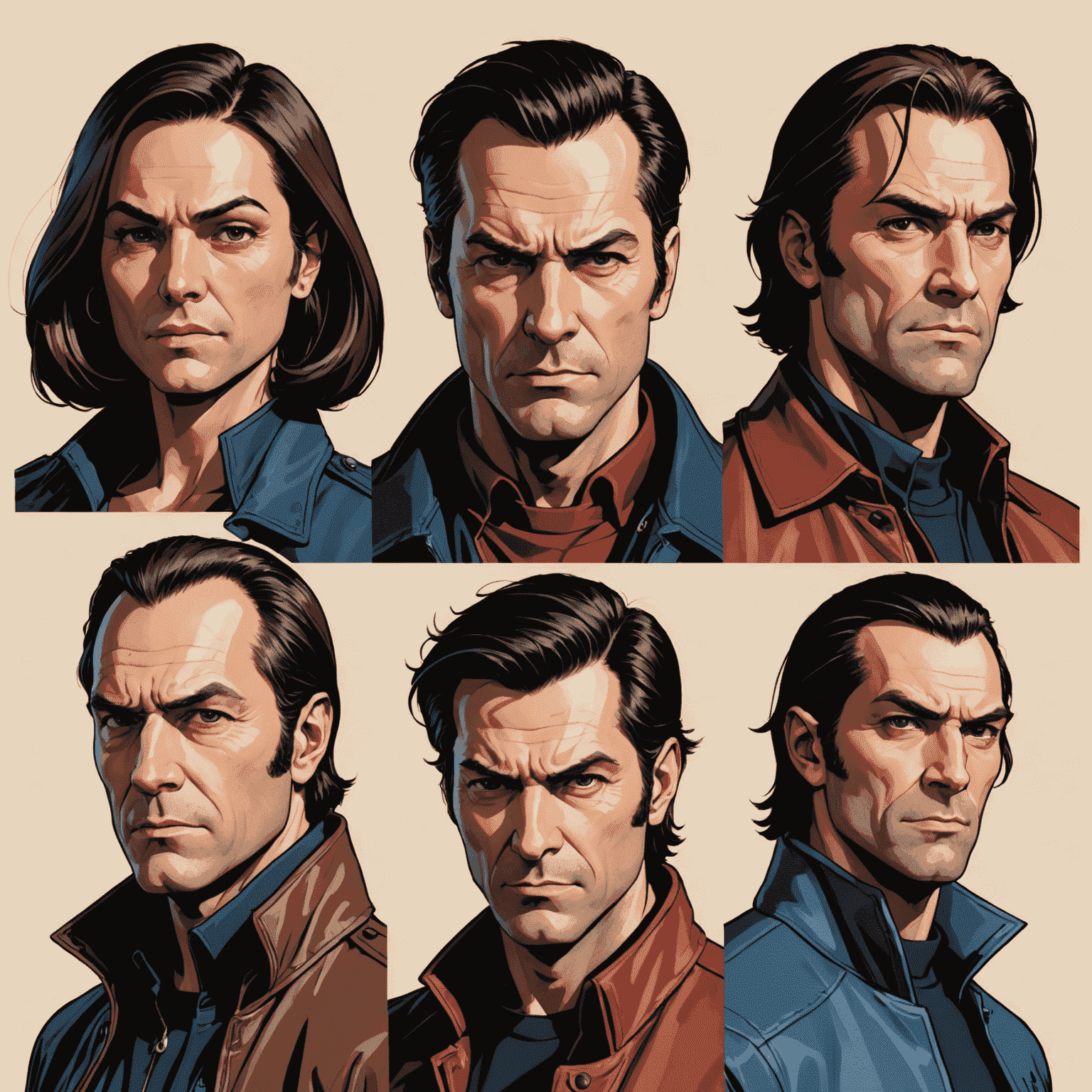 Montage of various fan artworks depicting Hancock in different styles, from realistic portraits to comic book-inspired illustrations